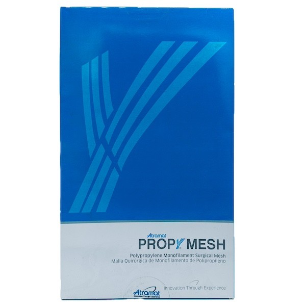 Malla de polipropileno anudado de 25 a 35 cm x 25 a 35 cm. Pieza.