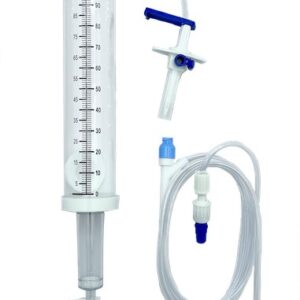 Equipo para volúmenes medidos sistema Libre de aguja 100 ml. Equipo