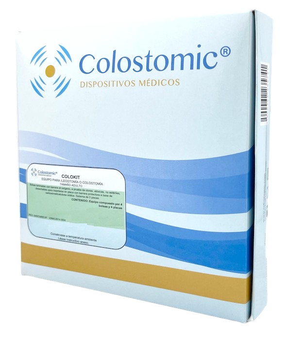 Equipo para ileostomía o colostomía tamaño Adulto. Equipo